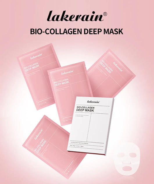 4x  Pink Collagen Deep Mask