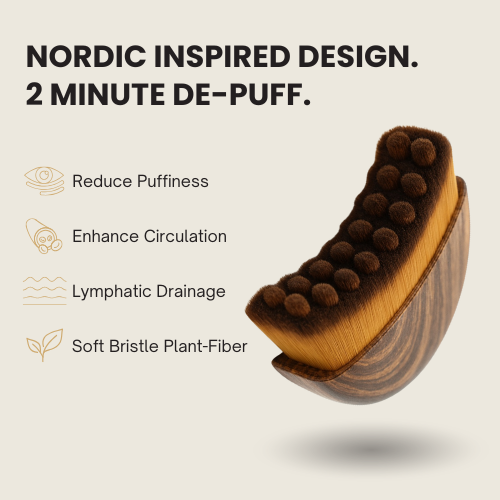 Fjord Soft Brush | Scandinavian Gentle Alternative to 'Gua Sha'