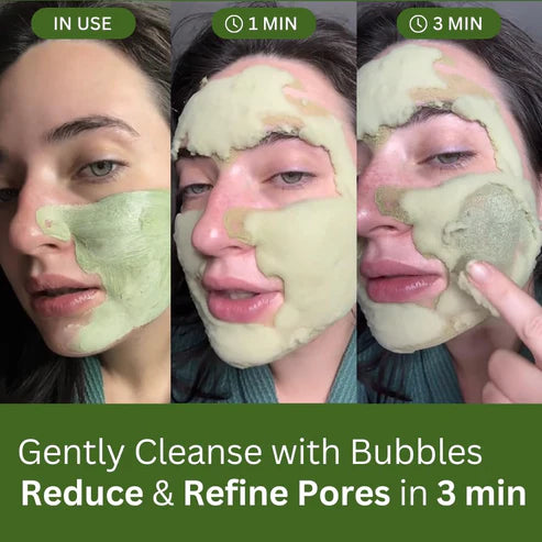 Holy Basil Bubble Deep Mask | Designed To Cleanse Pore Pollutants
