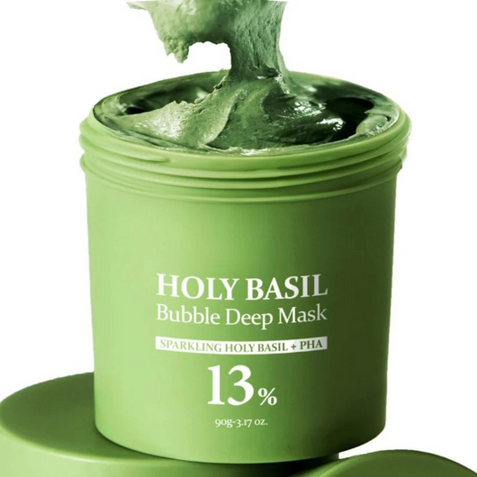 Holy Basil Bubble Deep Mask | Designed To Cleanse Pore Pollutants